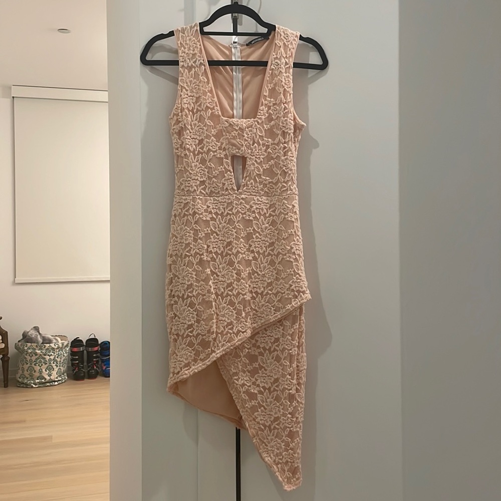 Missguided pink dress!